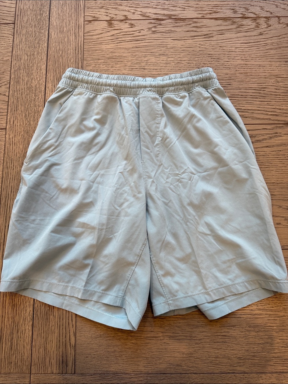 lululemon athletica Men's Slate Blue Pace Breaker Lined Athletic Shorts - 7in